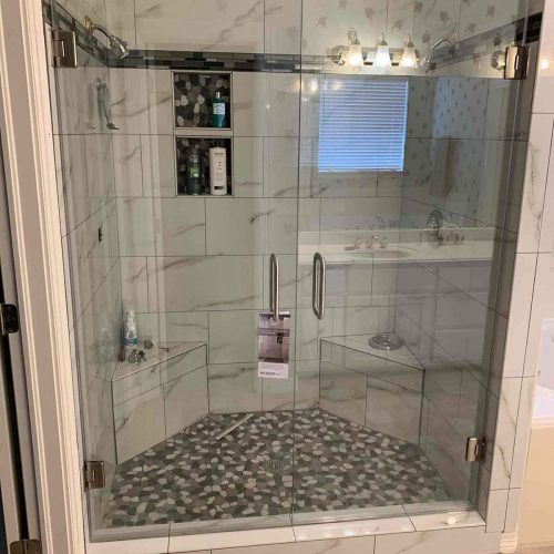 View Our Inline Door & Panels Gallery | Shower Doors of Houston